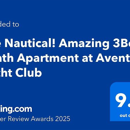 The Nautical! Amazing 3Bed 2Bath Apartment At Aventura Yacht Club 외부 사진