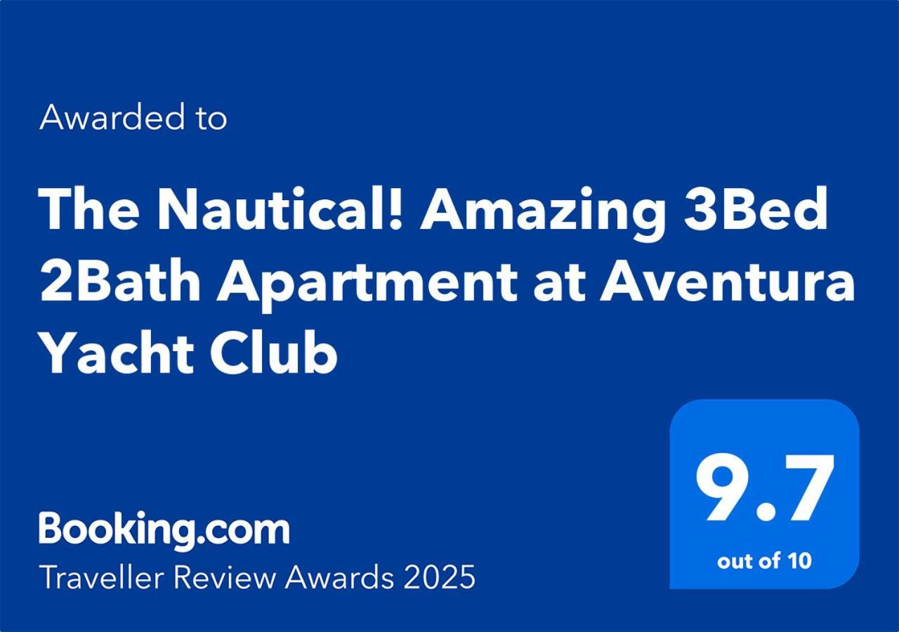 The Nautical! Amazing 3Bed 2Bath Apartment At Aventura Yacht Club 외부 사진